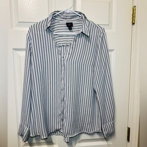 Striped light gray Blouse